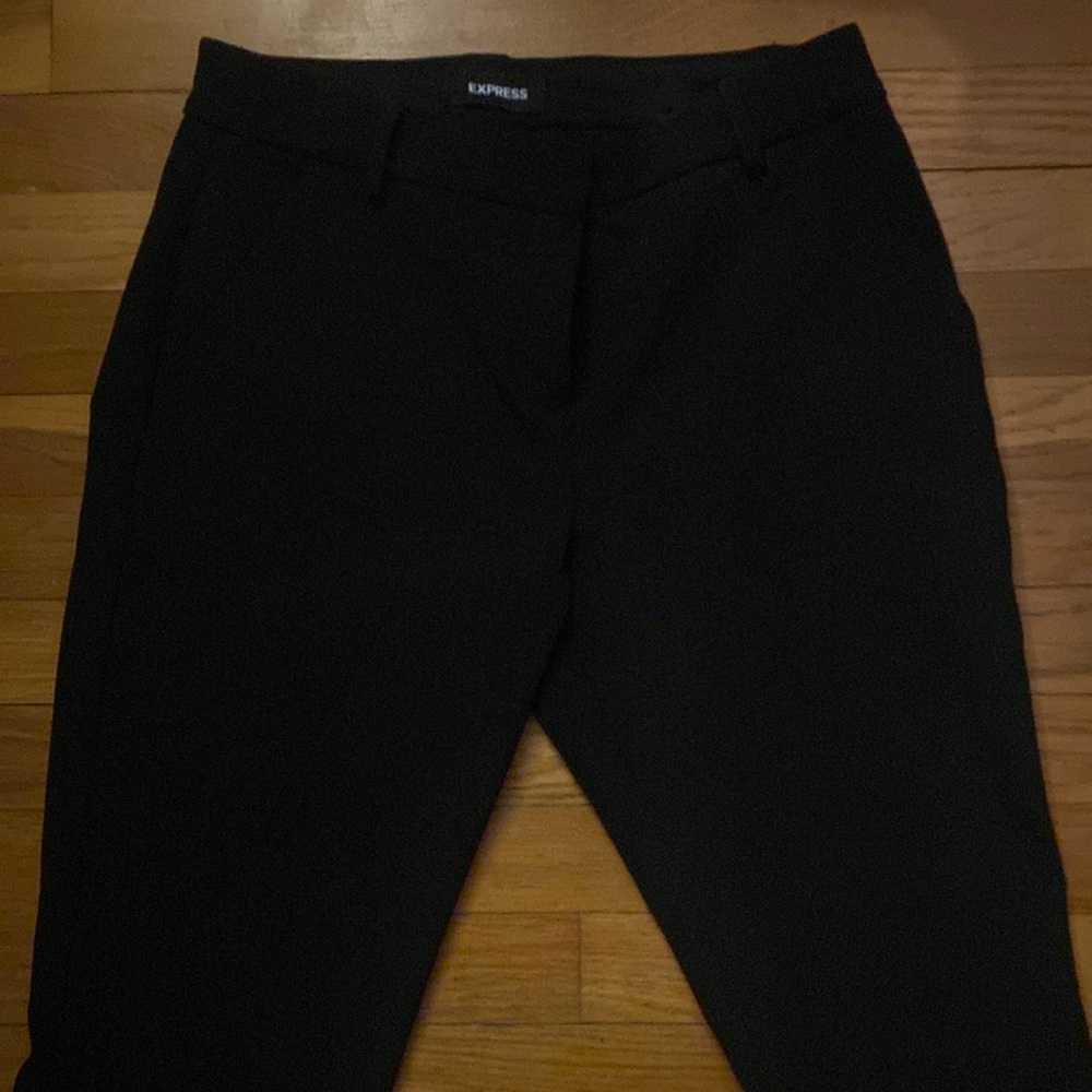Express Black Size 8R Dress Pants